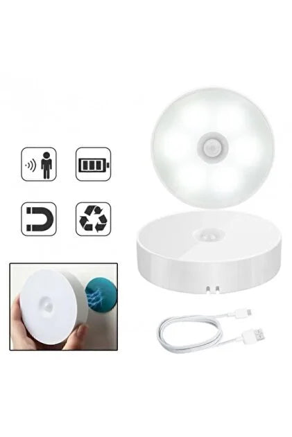 Sensörlü şarjlı led lamba