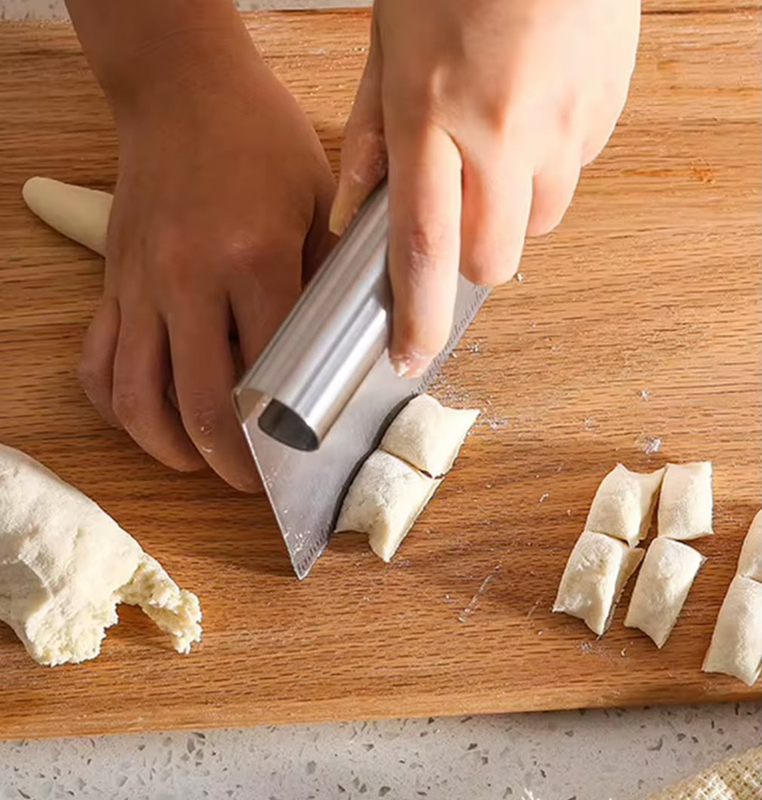 Paslanmaz Çelik Hamur Kesme Spatulası