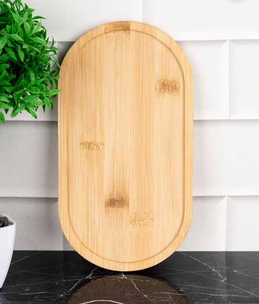 Ahşap Bambu Yağdanlık Altı